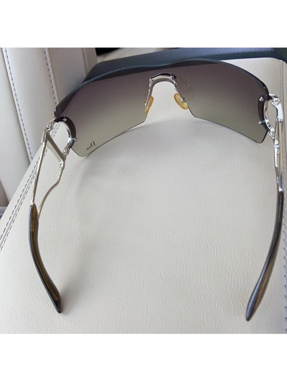 DIOR • Semi-Wraparound Sunglasses